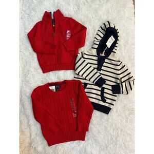 NWT 3T / XXS Toddler Winter Sweaters Polo Ralph Lauren and Hope and Henry